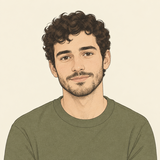 Illustrated portrait of Ben